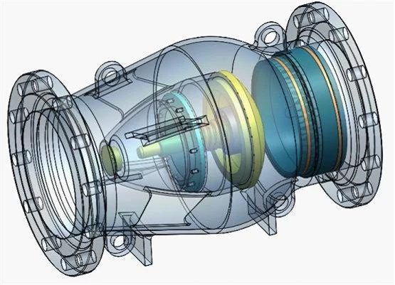 Axial Flow (non-slam) Check Valve