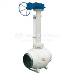 Teljesen hegesztett földalatti golyóscsap