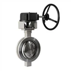 Háromszoros eltolású pillangószelep